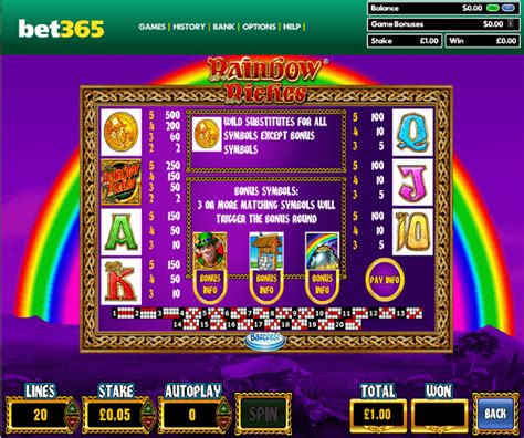 bet365 rainbow riches.